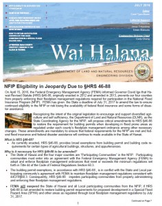 Wai Halana – July 2016 post thumbnail