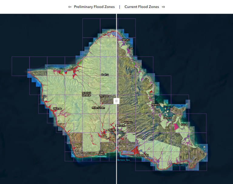 Oahu tsunami evacuation zone