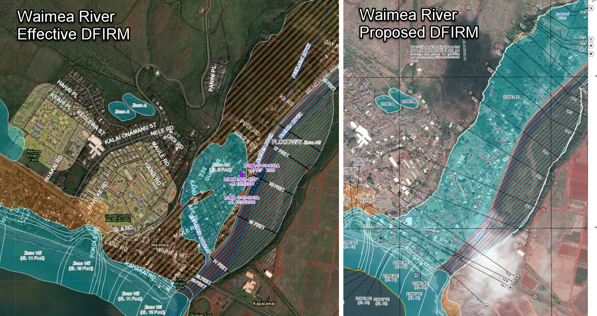 Waimea and Hanapepe Property Owners May Be Faced with Mandatory Flood Insurance Requirements post thumbnail